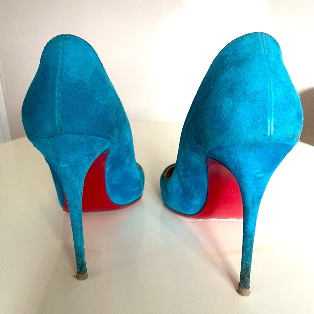 Authentic Christian Loubouton Pump Shoes used. Size 41 1/2 (11 1/2) EU Kate 100